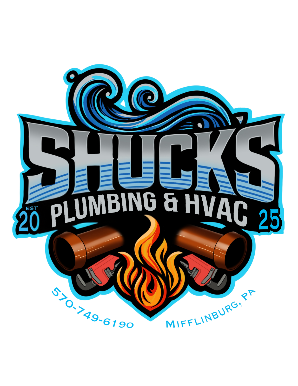 Shucks Plumbing & HVAC logo